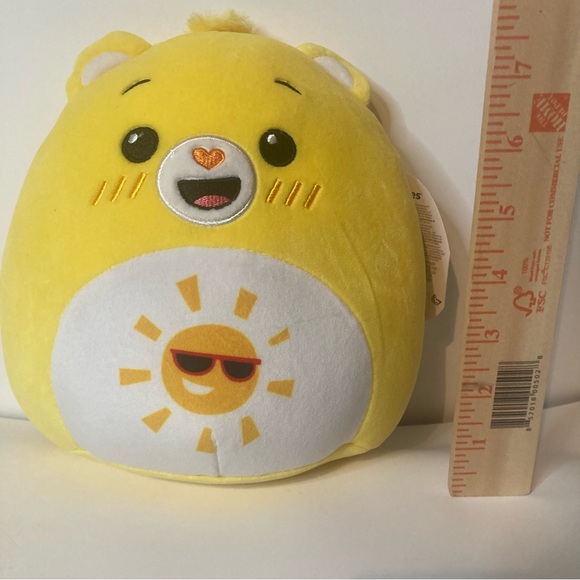 Squishmallows 8" Care Bears Funshine Bear - Picture 10 of 10